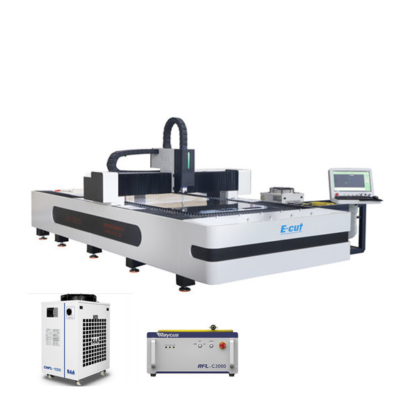Buy Metal Plate Cutting Machine 1000w 2000w 1300x5000mm at wholesale prices