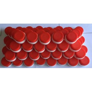 Injection Pet Bottle Cap Manufacturing Machine With Double Cylinder Injection