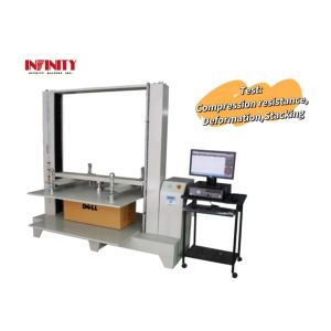 Stacking Test Of Package Container IF1552 Professional Carton Compression Tester