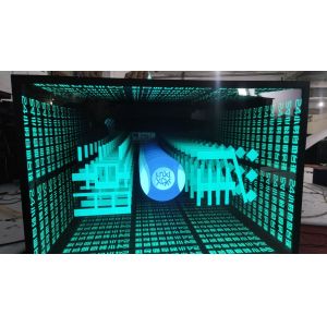 Infinite Visual Art Light Box Melle Abyss Mirror 3D Luminous Letter Logo Neon