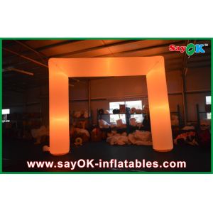 Halloween Inflatable Arch Customized Square Inflatable Finish Line Arch For