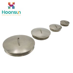 IP54 Nickel Plated Brass Cable Gland Accessories Hexagonal Screw Plug Caps