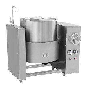 Buy cheap 20KW Gas Tilting Boiling Kettle 100L Commercial Kitchen Equipment from wholesalers