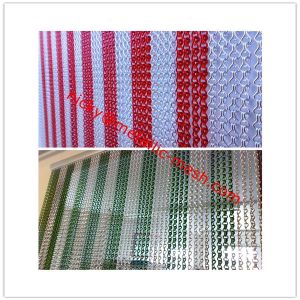 China Decorative Hanging Aluminum Door Curtain on sale