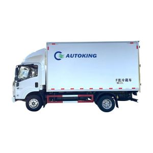 Strong Refrigeration System Commercial Vehicles Isuzu M100 Refrigerated Truck