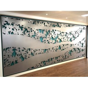 PVDF Aluminum Carved/ Engraved Mashrabiyia Panels For Sunshades/Louver/Window