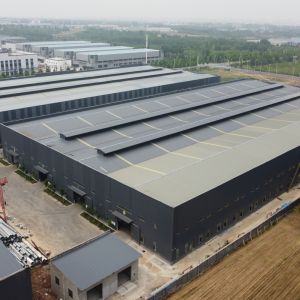 Prefabricated Steel Warehouse Building Custom Q355 H-Section