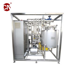 UHT Milk Pasteurizer 50L 100L 500L 1000L Plate Heat Exchanger for Ice Cream