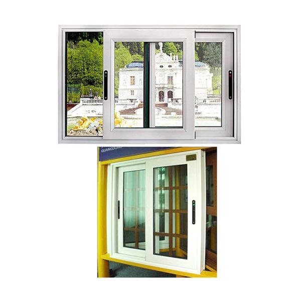 Buy 2000mm Glazed Aluminum Horizontal Sliding Windows at wholesale prices