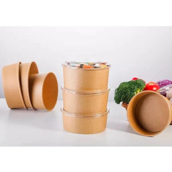 Microwavable disposable soup bowls takeaway fast food container strong