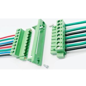 5.08mm pitch Feed Through Flange Screw Terminal Blocks Dismountable