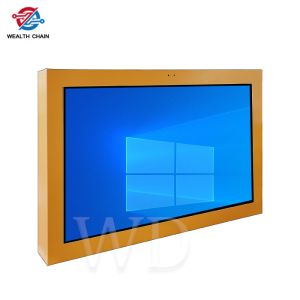Anti Vandalism IP65 External Digital Advertising Screens Rustproof