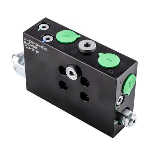 Customized Hydraulic Manifold Aluminum Shut Off Valves Hydraulic Solenoid Valve