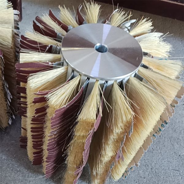Buy Customized Woodworking Metal Polishing Sisal Sandpaper Roller Brush at wholesale prices