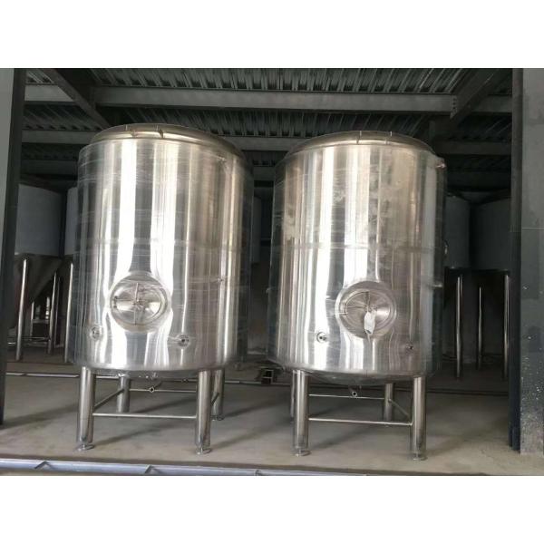 PT100 Stainless Steel BBT Bright Beer Tank With Spraying Clean Ball