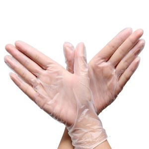 Medical Eexamination Disposable Vinyl Gloves With Ce Certificate