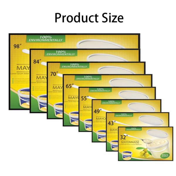 18.5" 21.5" Indoor Digital Signage , Indoor Digital Advertising Display