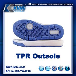 Lightweight TPR EVA Outer Sole Practical Wear Resistant For Men Shoes