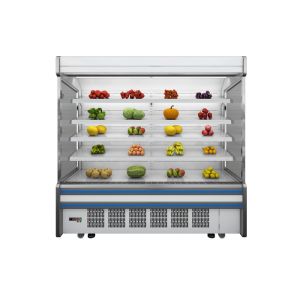 2412L Commercial Refrigeration Equipment Multideck Cabinet Open Display Showcase