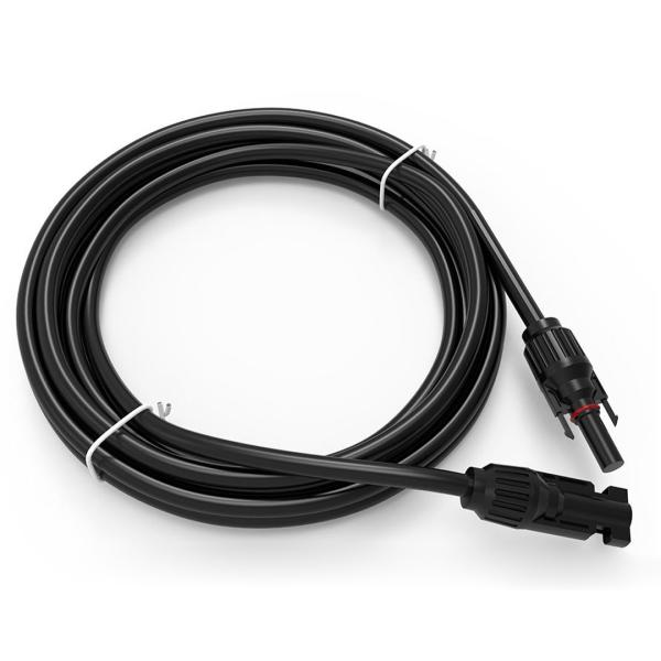 Buy Voltage Copper Contact Pv Accessories XLPE Jacket Less Than 0.5 M Ohm Resistance 6KV Test Voltage -40° 90° Temp at wholesale prices