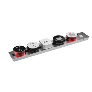 Home Kitchen Movable Track Socket Multifunction Power Rail Socket