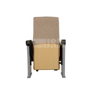 Ultra Premium Wood Surfaced Conference Hall Chairs 560mm - 580mm C/C Size