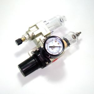 AC2010-02 Air Pump Compressor Oil Filter Regulator Trap Pressure Manual Drainage