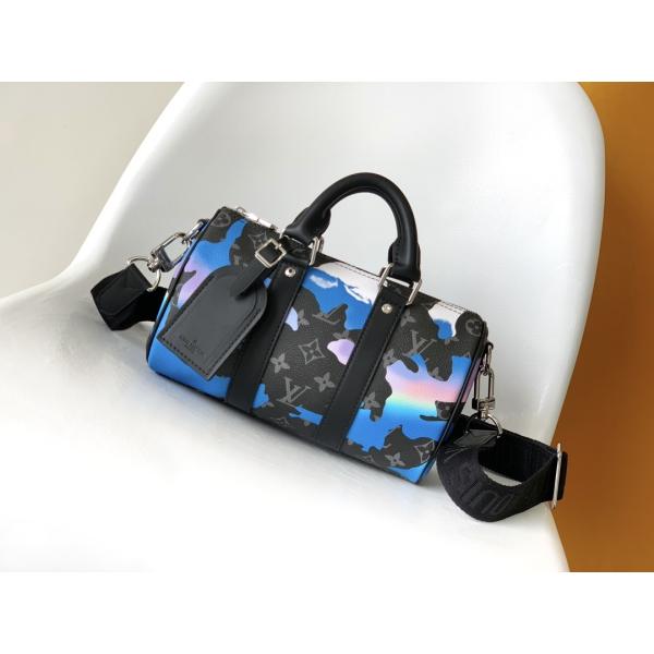 Buy Sunrise Monogram Eclipse Branded Messenger Bag LV Keepall Bandoulière 25 Room With A View at wholesale prices