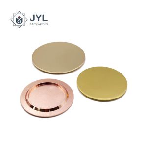 70-80mm Gold Candle Lid Cover Multifunctional Anti Rusting Recyclable