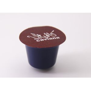 Customable Nespresso Shape Instant Coffee Capsule Pod With Aluminum Foil