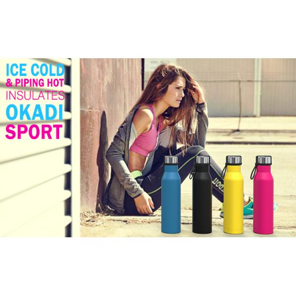 750ml Double Wall The Best Vacuum Insulated Stainless Steel Water Bottle Metal Thermos Flask Stainless Steel Sports Water Bottle