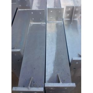 Hot - dip Galvanized Warehouse Steel Structure Prefabricated ISO9001