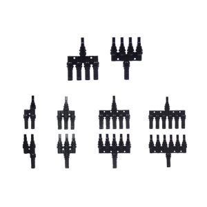 PPO PV-MDY3 ip67 1000v 30a UL94-V0 Solar Photovoltaic T-Connector