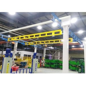 2t Suspension Bridge Overhead Crane System Flexible Combined With Chain Hoist