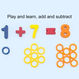 Math Fishing Educational Wooden Montessori Baby Toys 15cm