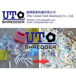 high quality automatic Waste medical shredder/waste medical rubbish shredder
