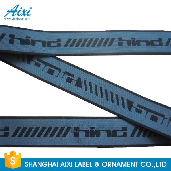 Buy Fashionable Webbing Tape Jacquard Elastic Waistband For Underwear at wholesale prices