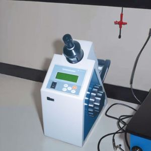 Digital Abbe Refractometer Refractive Index Measuring Machine Average Dispersion