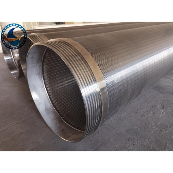 Buy SS304L 12-3/4" Slot 40 Water Well Screen For Irrigation at wholesale prices