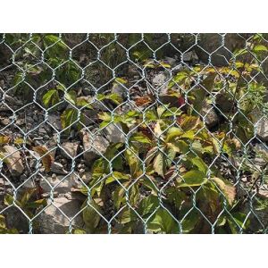 60*80mm Pvc Coated Gabion Wire Mesh 6×2×0.3m For Flood Control