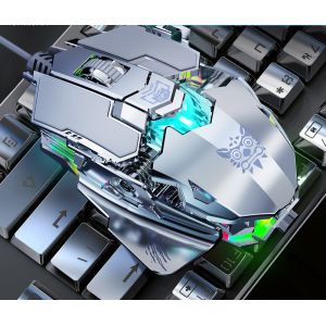 Wired 3200DPI 50uA CW901 Ergonomic Gaming Mouse With Backlight