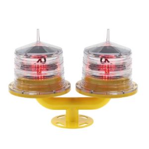 China FAA L810 Solar Panel 8V 4W Dual Aviation Lights For Buildings on sale