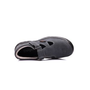 Suede Leather Sandal Safety Shoes Antistatic With Breathable Mesh Lining