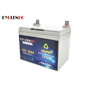 Lighting Lifepo4 Lithium Battery Long Cycle With Overcharge Protection Large