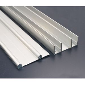 8 - 10um Natural Anodized Aluminium Industrial Profile With CNC Machining