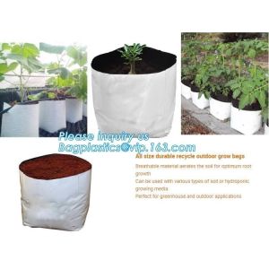China Polyethylene Durable Jumbo Tree Planter Bags, Heavy Duty Growing Bags,Effective UV Stabilized Black White Plastic Growin on sale