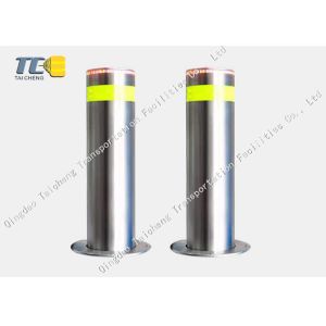 High Safety Hydraulic Security Bollards Access Control Electric Stainless Steel