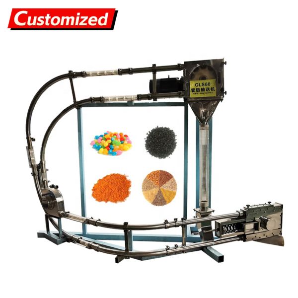 Customized Tube Chain Conveyor Stainless Steel Hose Conveyor Tube Chain Conveyor Tube-Type Disc Conveyor Grain Conveyor Machinery Equipment Manufactur
