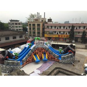 Gorilla Inflatable Water Park
