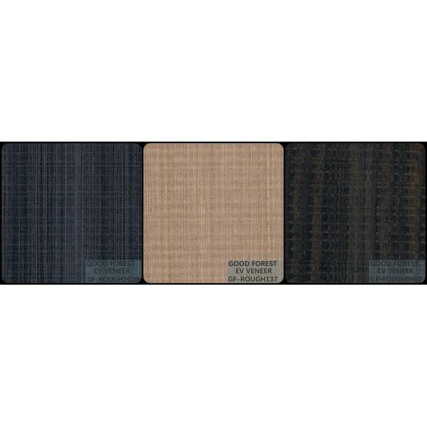 Engineered Wood Veneer Rough Grain Wood Veneer Top A / B Grade